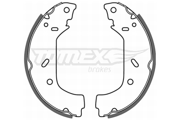 TOMEX Brakes Bremsbackensatz